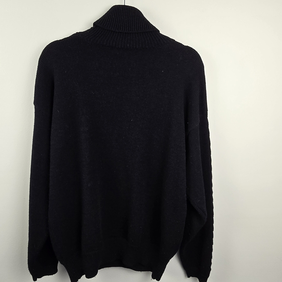 Vintage Chinawear Knit Sweater  Cross Stitch Rose Print Cottagecore  Size XL - Picture 6 of 9